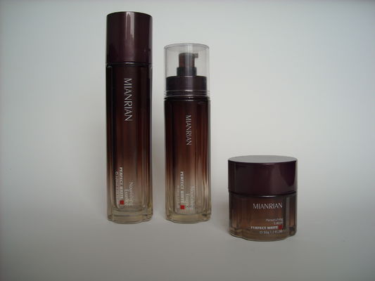 ローションの目のクリームのためのOEM 120ML 35ML 50G 30G Appliquéの空の化粧品のガラス ビン